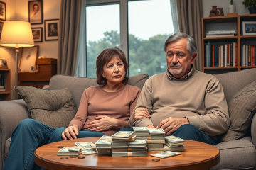 Imagen que representa la importancia de tener dinero en efectivo para emergencias familiares.