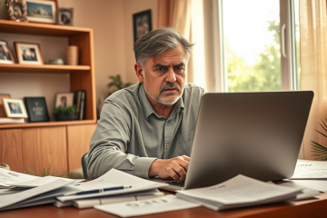 Una persona revisando opciones de Préstamo Personal OneMain Financial